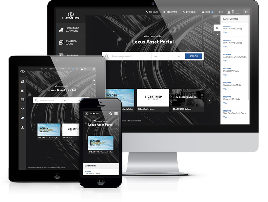 Lexus Asset Portal